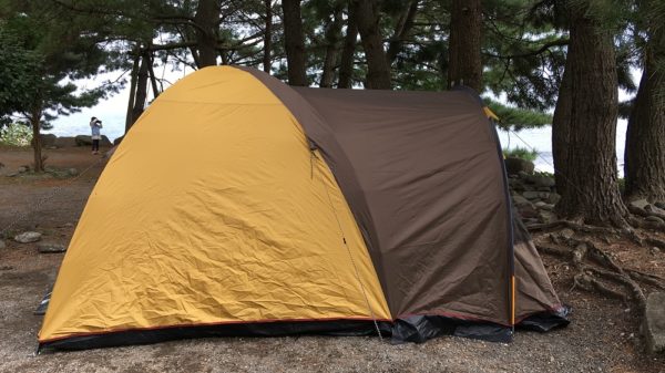 新しいテント