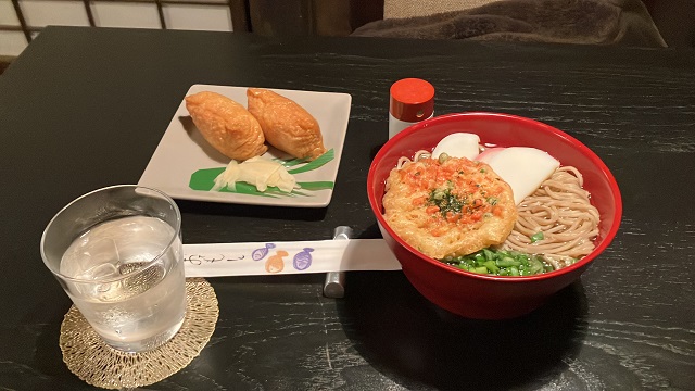 かなりの量のお蕎麦