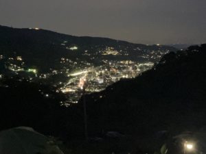 湯河原駅周辺の夜景